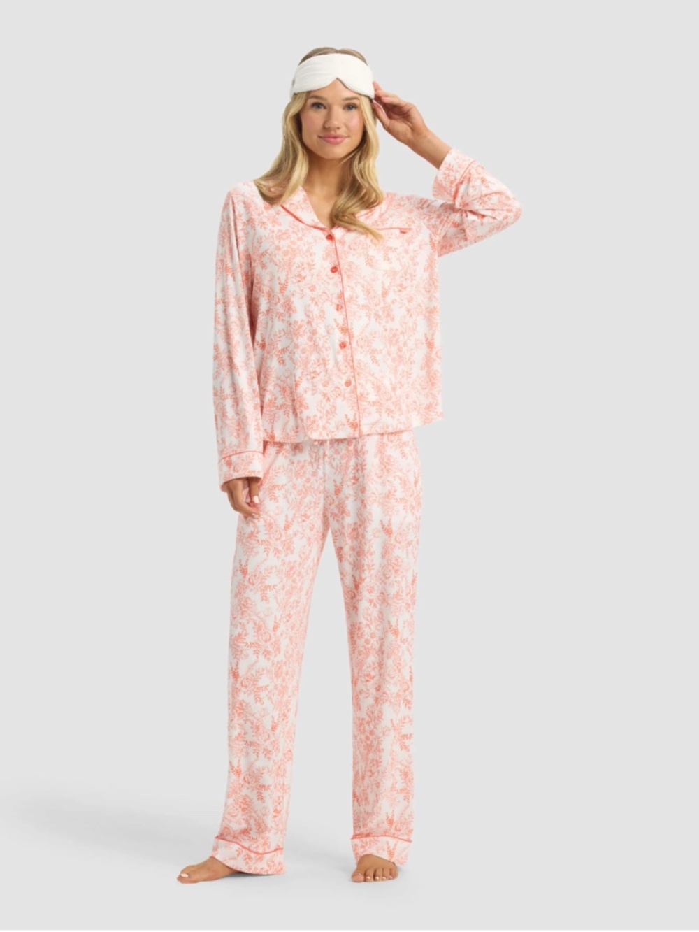 Cozy Earth Women's Bamboo Stretch-Knit Classic Pajama Pants - L - New